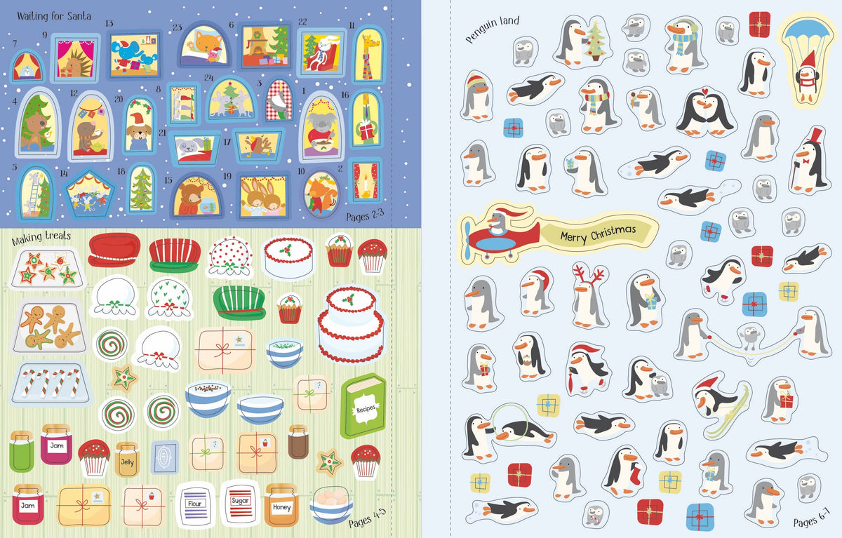 Usborne Christmas Sticker Book – for Ages 5-8
