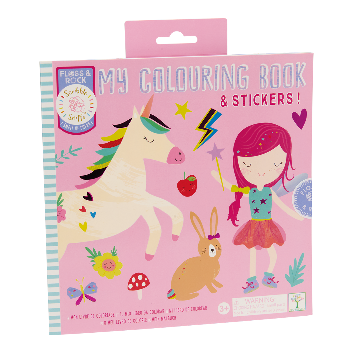 Floss and Rock Scribble Sniffs Rainbow Fairy My Colouring Book