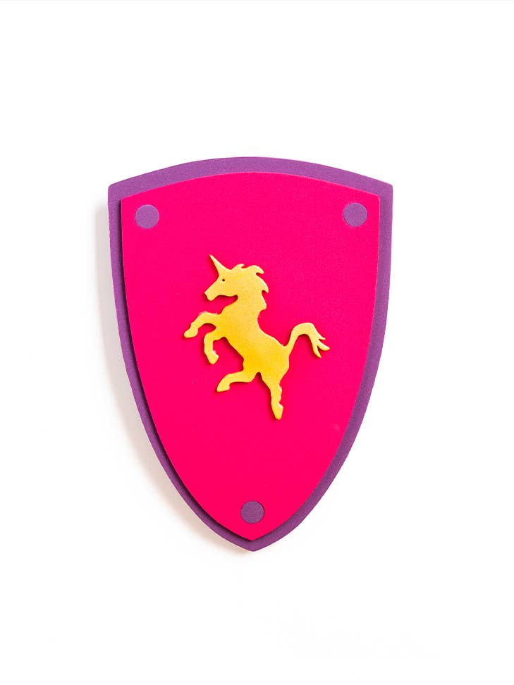 SHIELD FOAM SOFTIK PINK WITH UNICORN - ST753