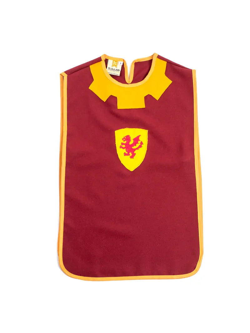 Kalid Medieval Kamelot Tabard Garnet Dragon