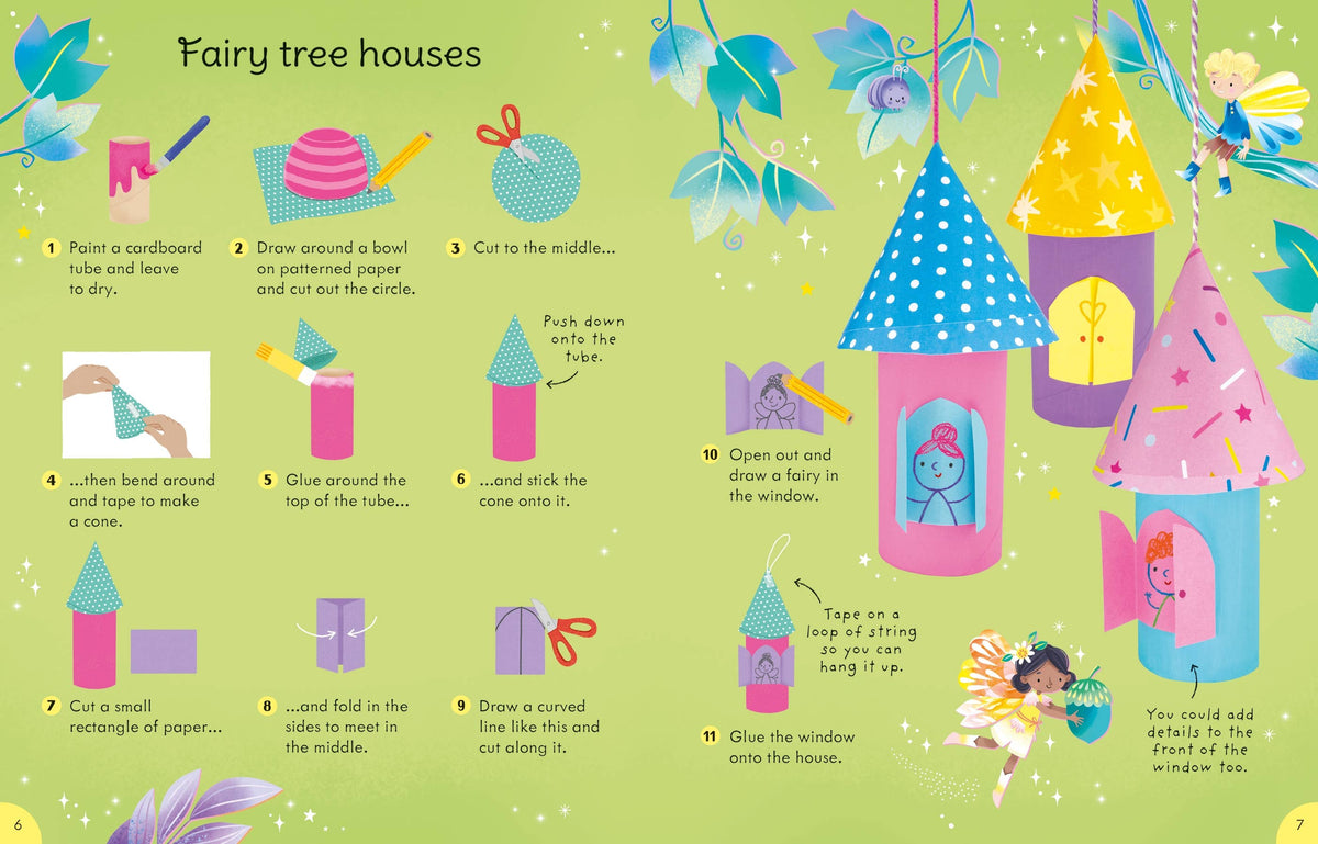 Usborne Fairy Things to Make and Do – Picture Book for Ages 3-6