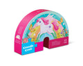 Crocodile Creek 12 Piece Shaped Box Puzzle Sweet Unicorn
