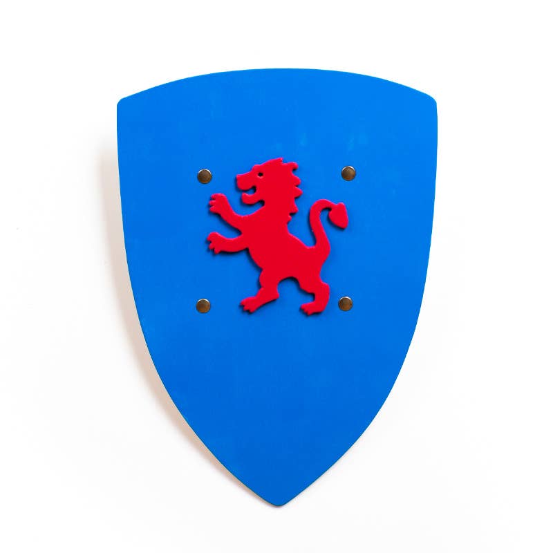 SHIELD KAMELOT BLUE WITH LION S - ST533