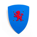 SHIELD KAMELOT BLUE WITH LION S - ST533