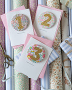 Birthday Badge Age 1 - Liberty Michelle Fabric