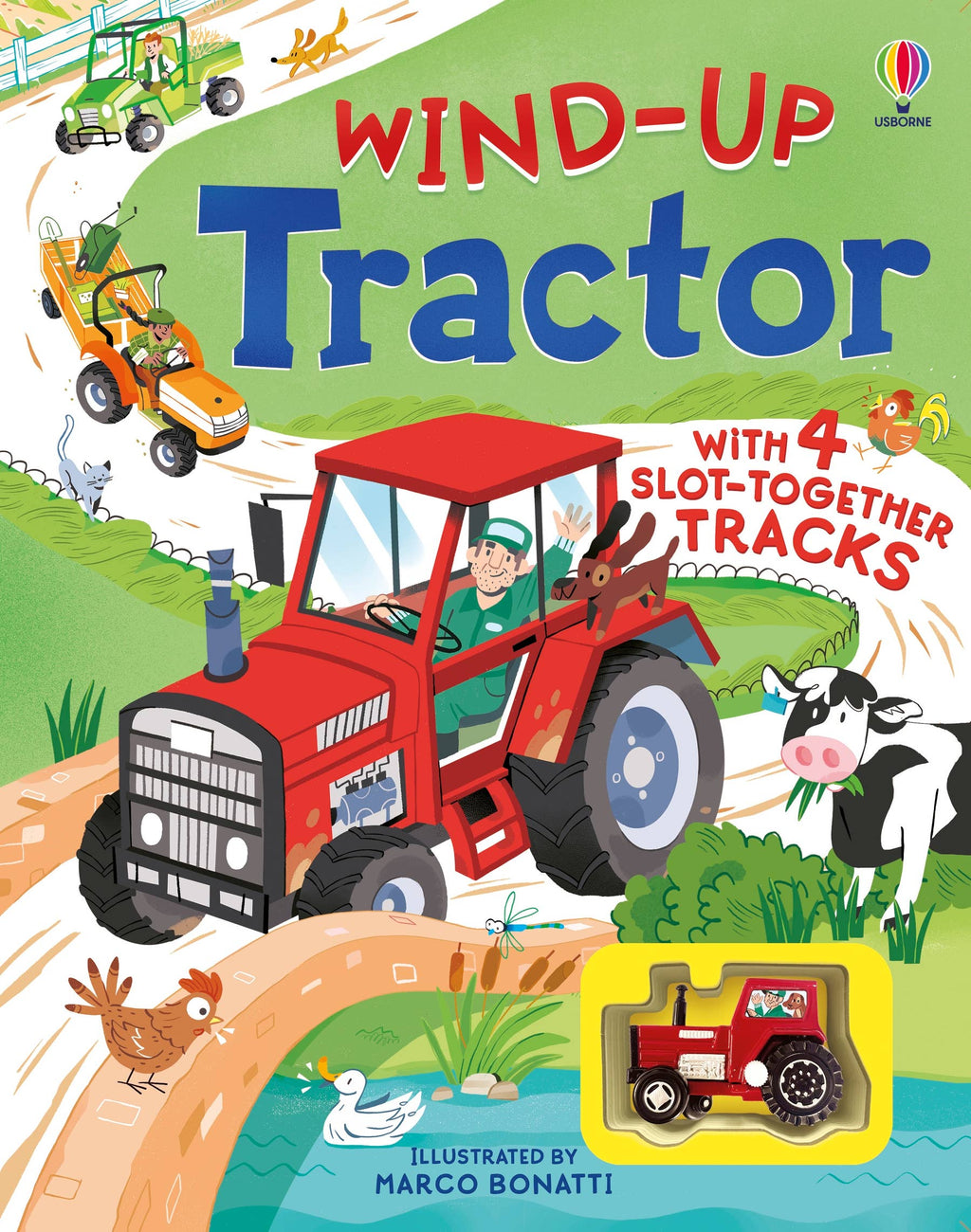 Usborne Wind-Up Tractor Book
