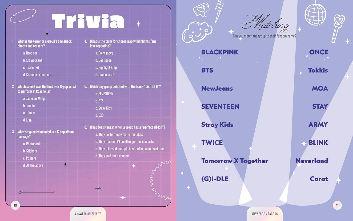 K-Pop Sticker & Activity Book