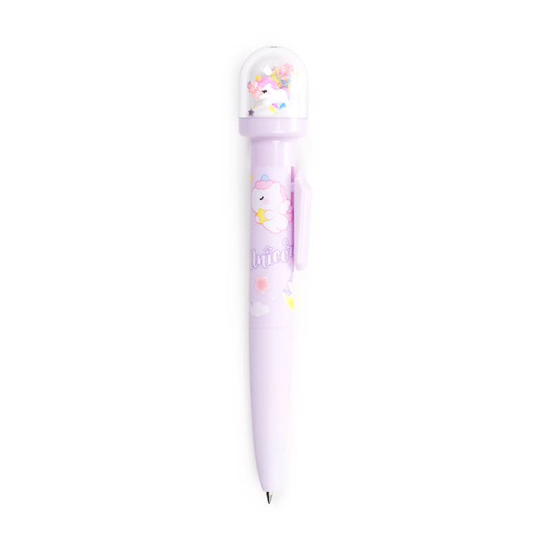 Puckator Unicorn Magic Pen with Snow globe Topper