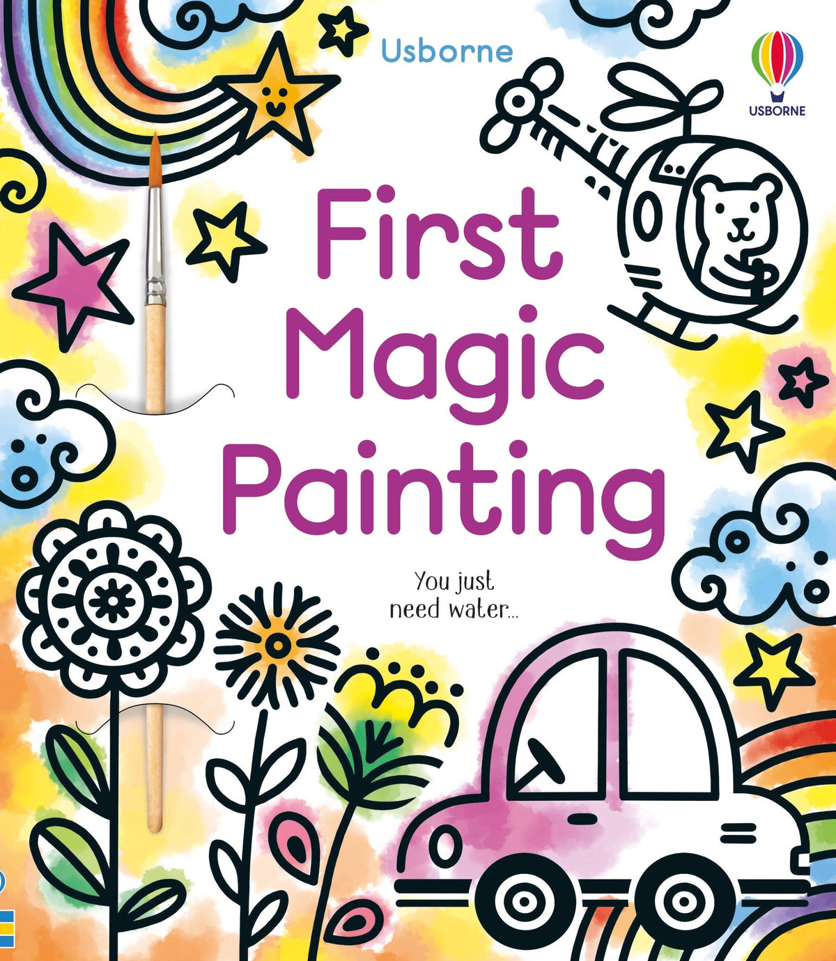 Usborne First Magic Painting – Picture Book for Ages 3-6