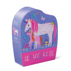 Crocodile Creek 12 piece Mini FSC Kids Puzzle Unicorn Magic