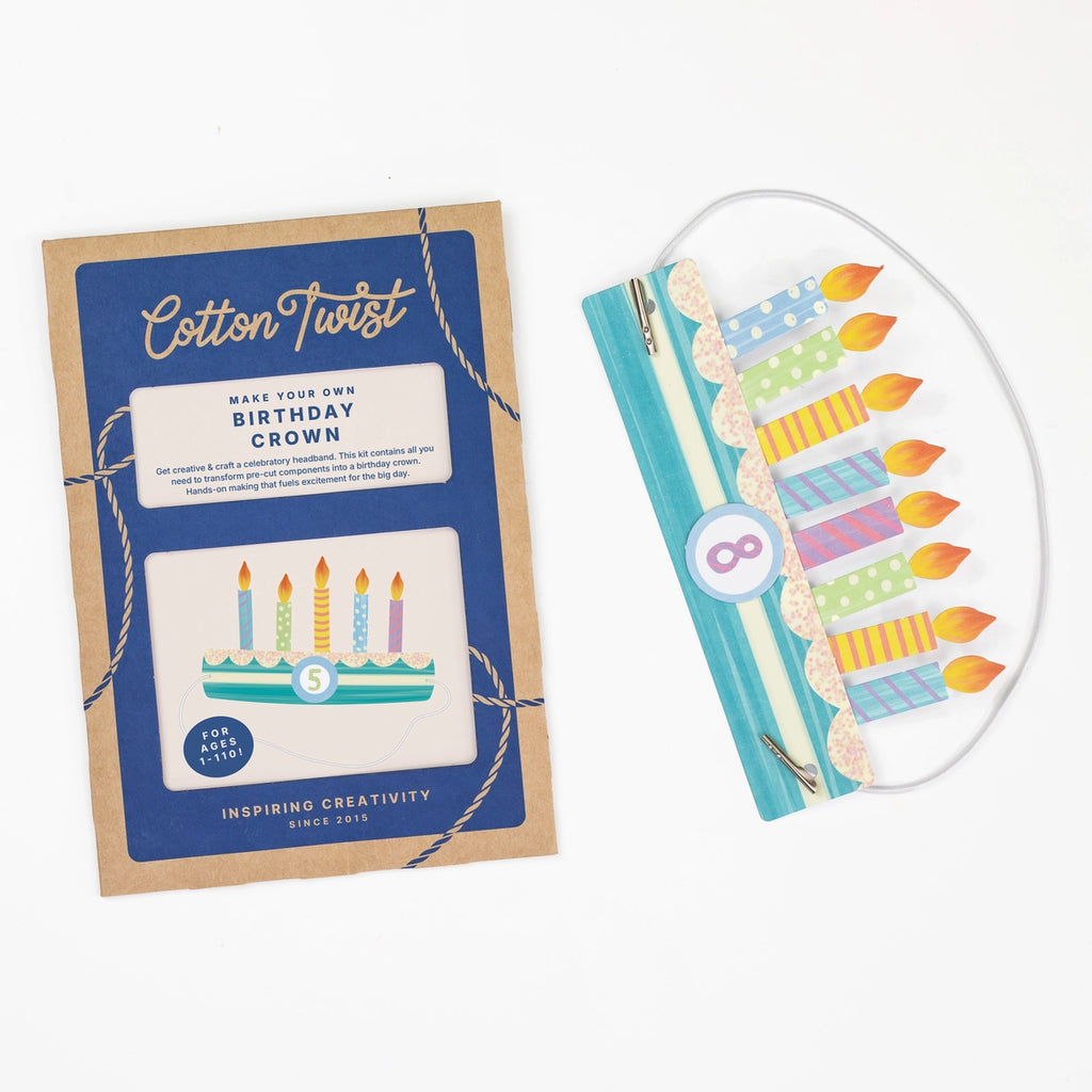 Cotton Twist Make Your Own Birthday Crown Kit