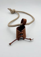 BROWN LEATHER SHEATH - ST064BR