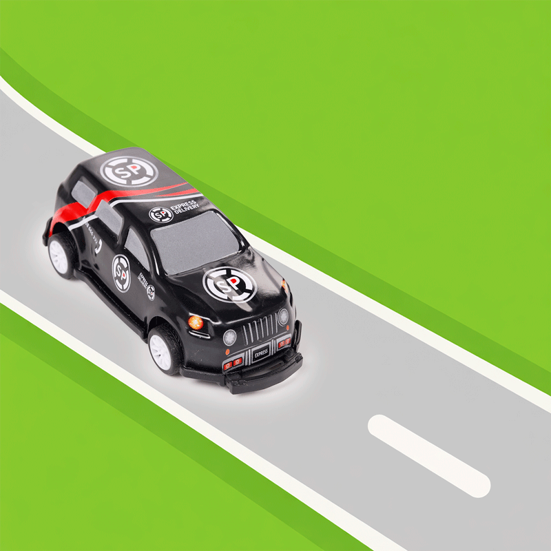 Race Car Pull Back Action Toy