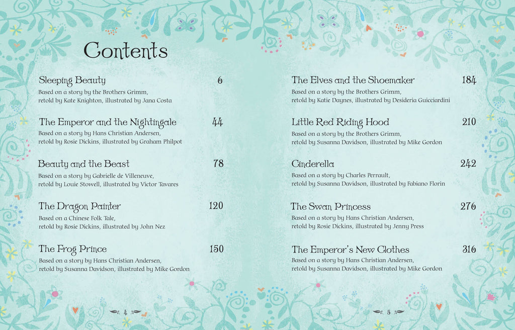 Usborne Illustrated Fairy Tales – Early Reader Book for Ages 5-8