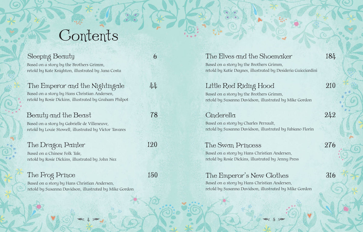 Usborne Illustrated Fairy Tales – Early Reader Book for Ages 5-8