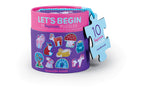 Crocodile Creek Let's Begin 2pc Unicorn 10 x 2Piece Puzzle
