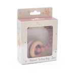 Elephant Teether Beads: Ocean Blue