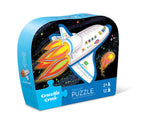 Crocodile Creek 12 Piece Mini Shaped Box Puzzle Blast Off