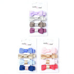 Card of 4 Assorted Bow Beak Clips