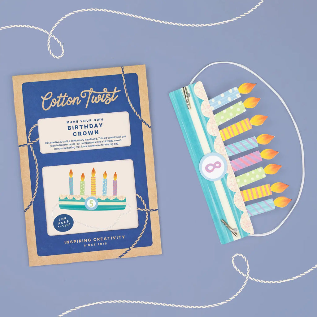 Cotton Twist Make Your Own Birthday Crown Kit