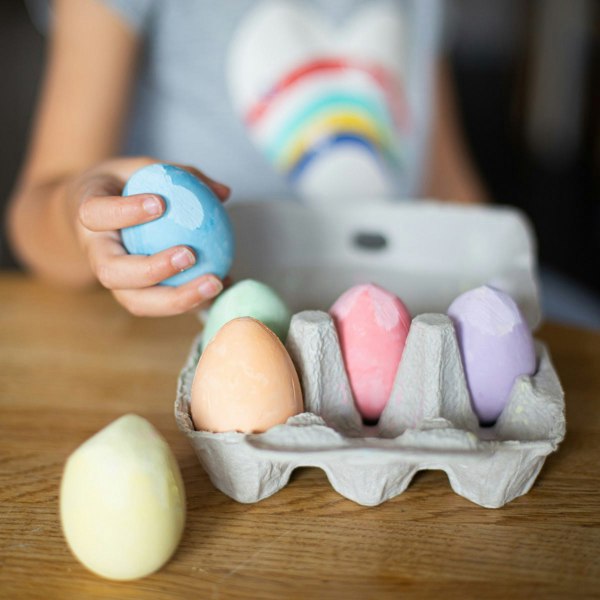 Bigjigs Box of Chalk Eggs