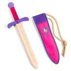Kalid Medieval Sword Kamelot  + Pink Pouch