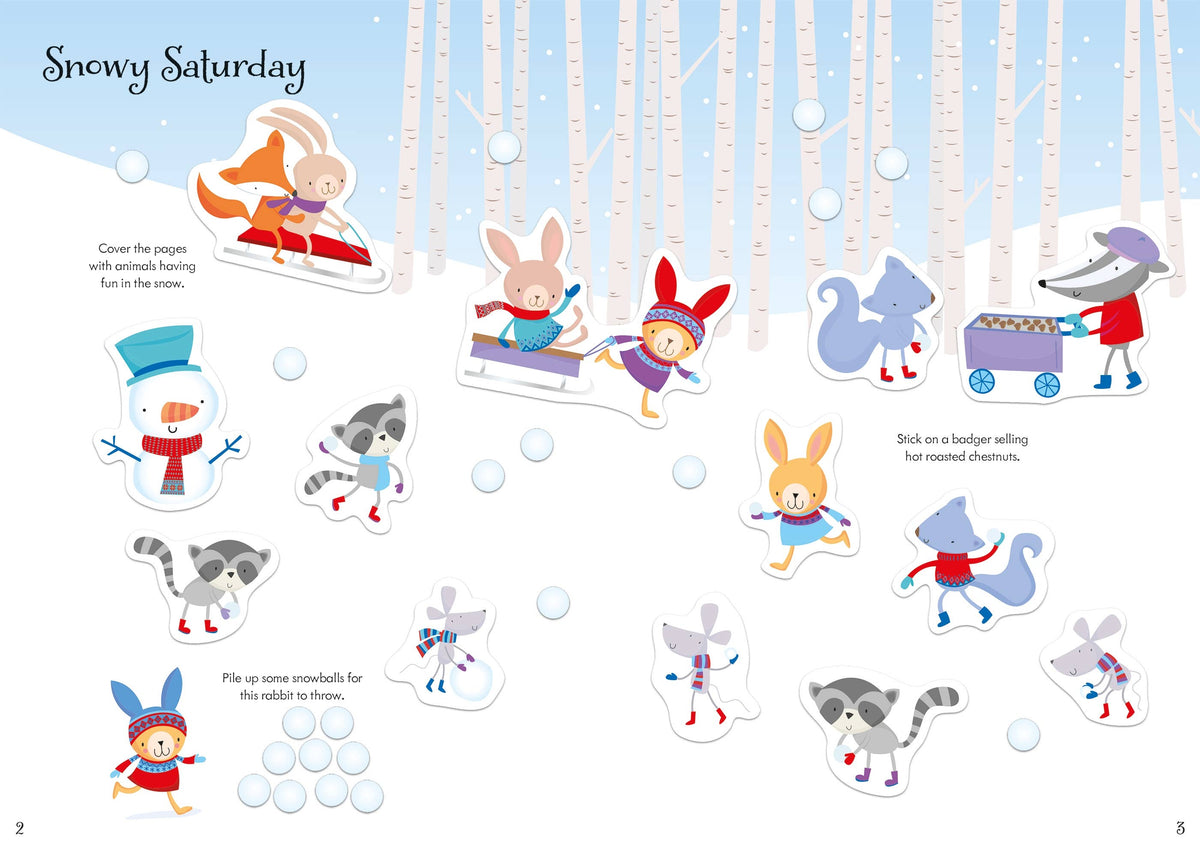 Usborne First Stickers Christmas – for Ages 3-5