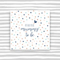 Mummy to be card