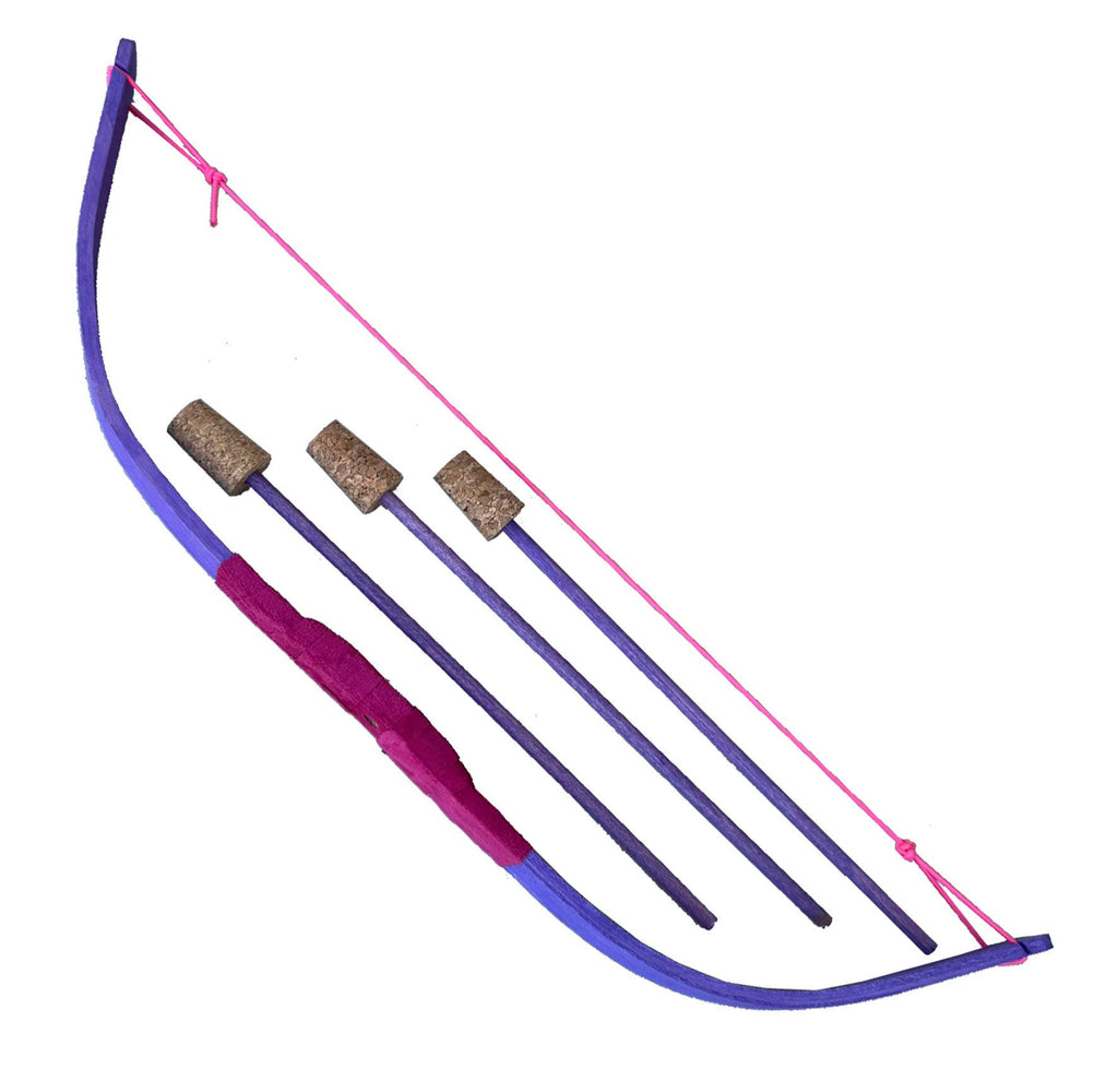 MINI BOW KAMELOT + 3 ARROWS - ST513F: Yellow