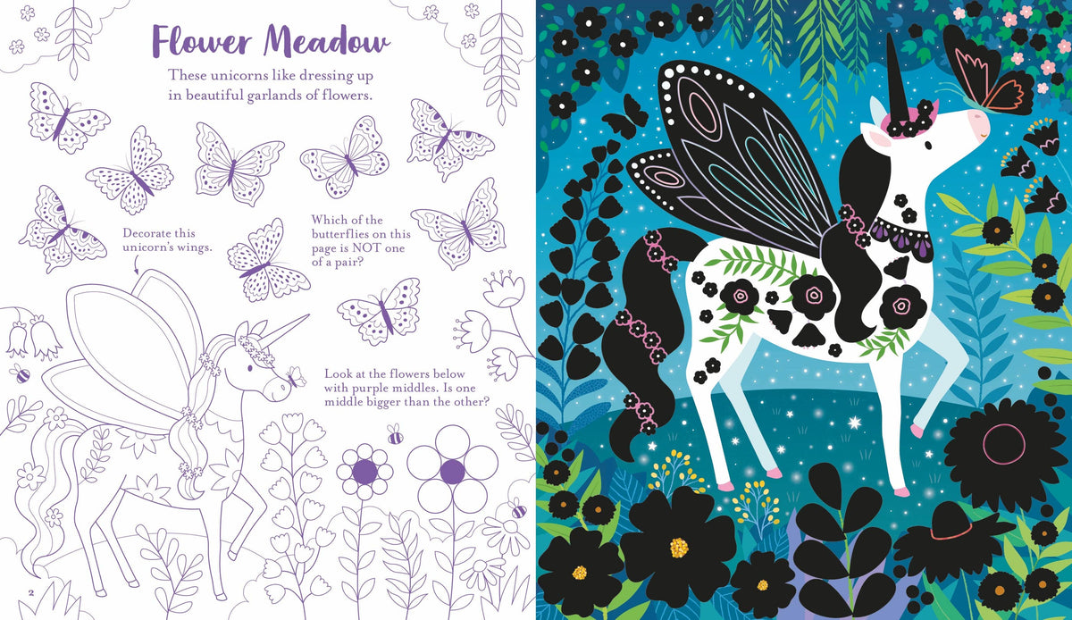 Usborne Scratch Activities Unicorns