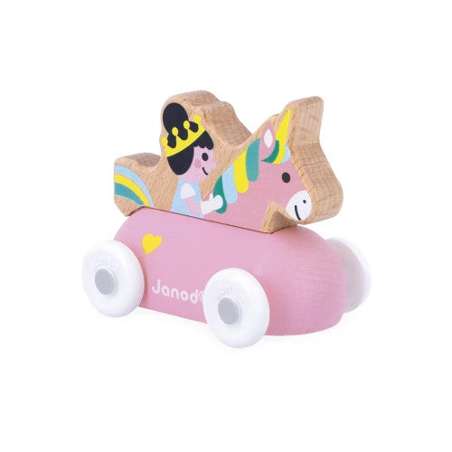 Janod assorted wooden cars