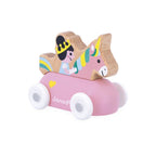 Janod assorted wooden cars