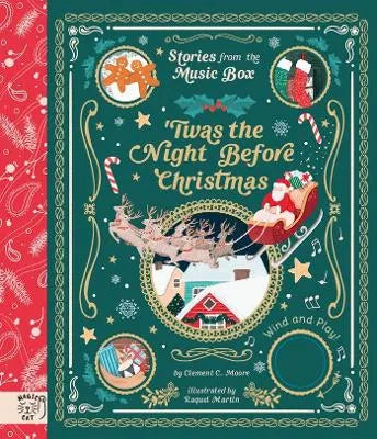 Magic Cat Twas the Night Before Christmas Book