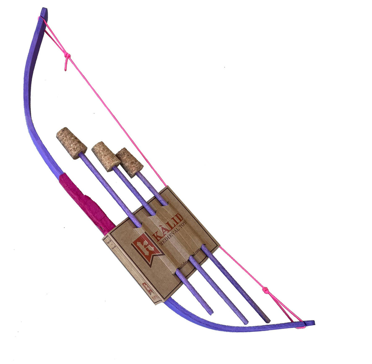 MINI BOW KAMELOT + 3 ARROWS - ST513F: Yellow