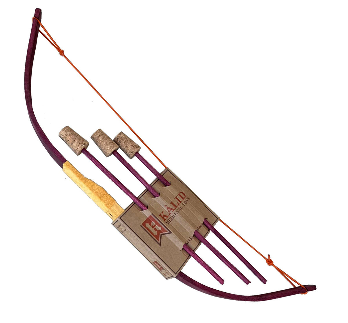 MINI BOW KAMELOT + 3 ARROWS - ST513F: Yellow