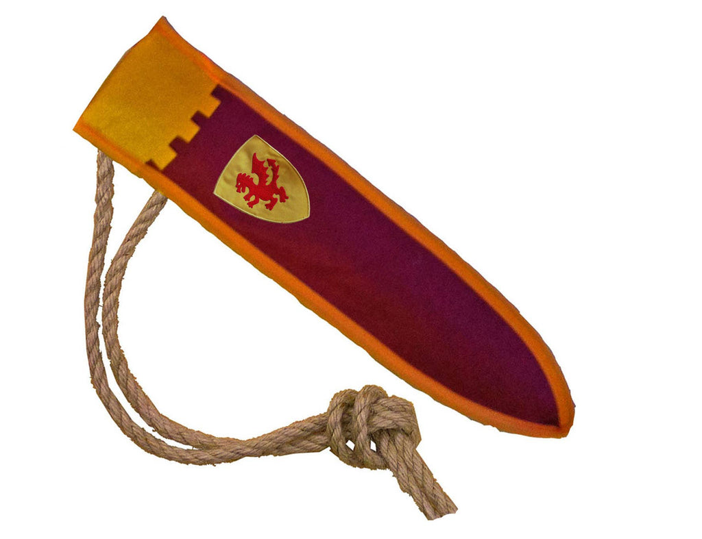 SWORD SOFTIK GARNET + DRAGON POUCH - ST704FD
