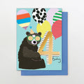 Birthday card Age 4 Bear