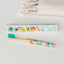 Rex London Children's bamboo toothbrush Wild Wonders