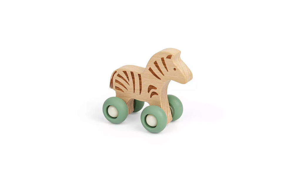 Bigjigs Jungle Animals on Wheels FSC Wood