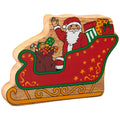 Lanka Kade Wooden Santa on Sleigh
