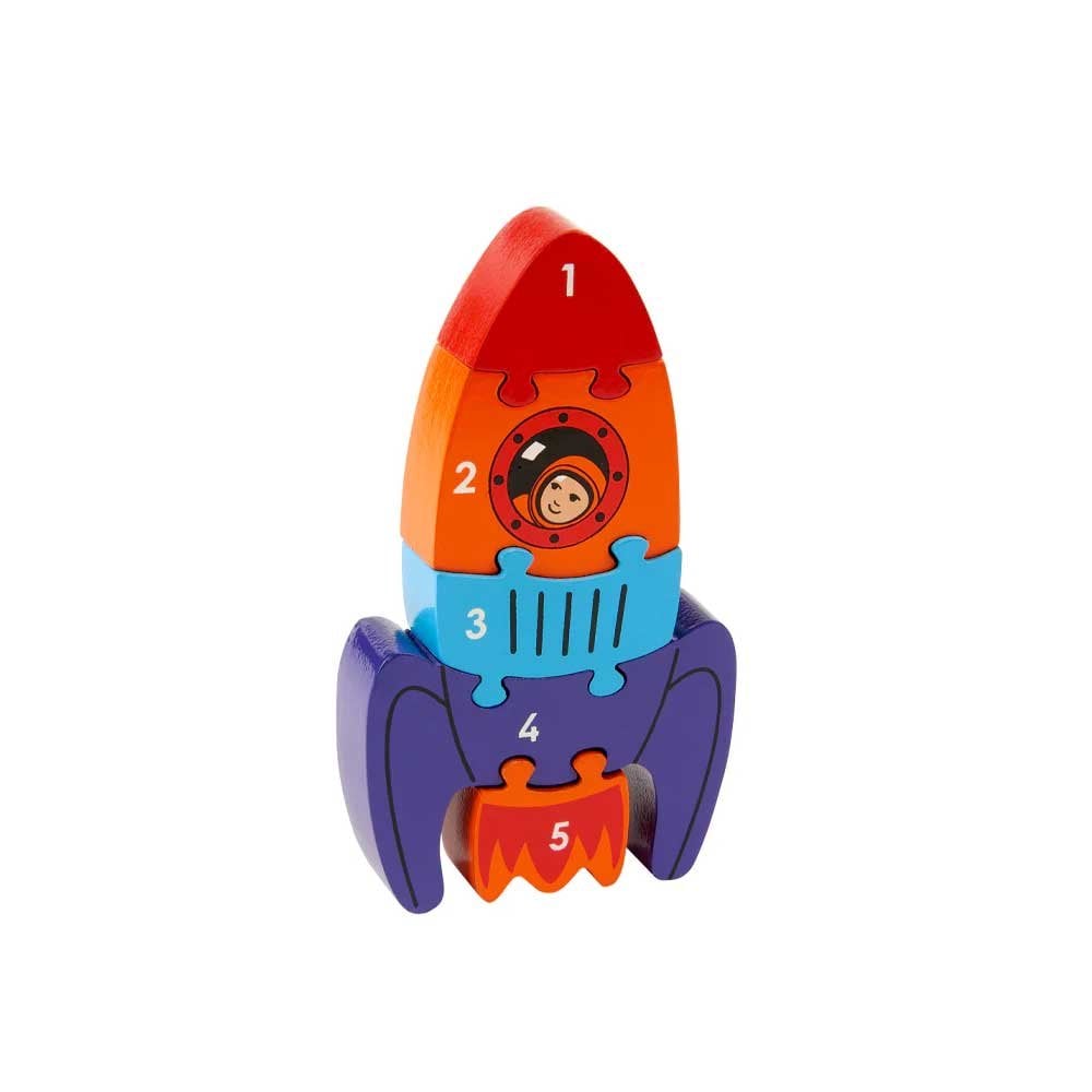 Lanka Kade Wooden Rocket 1-5 Jigsaw
