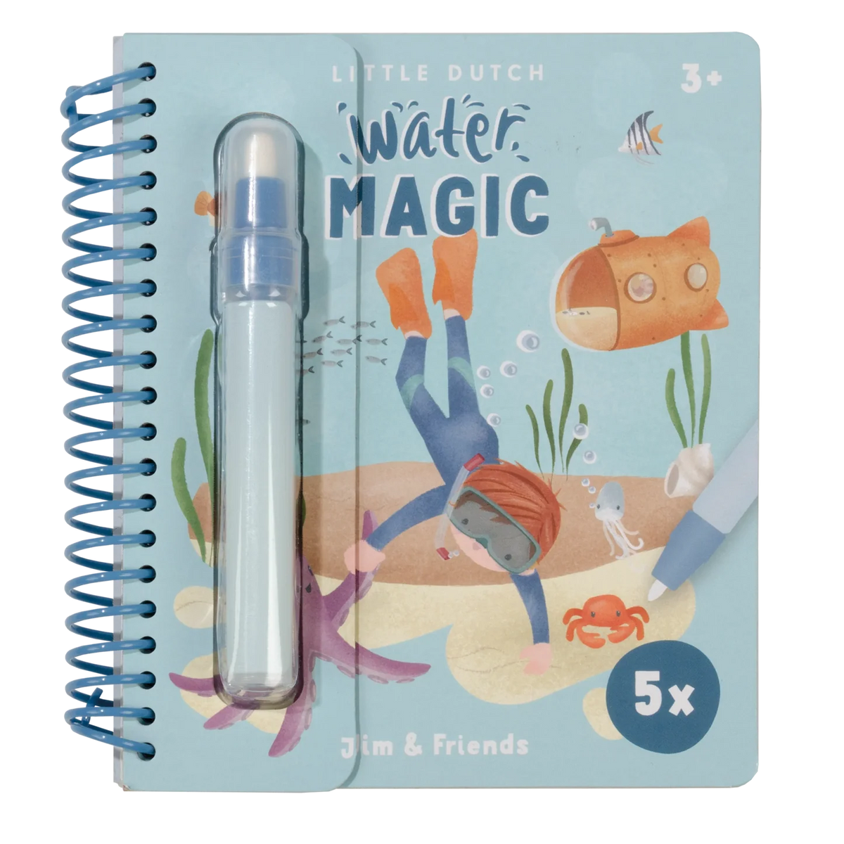 Little Dutch Water Magic Book Jim and friends