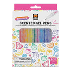 Tiger Tribe Shimmer Scented Gel Pens - 10pcs Glitter Pen Set