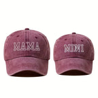 Mama Sun Hat Faded Red