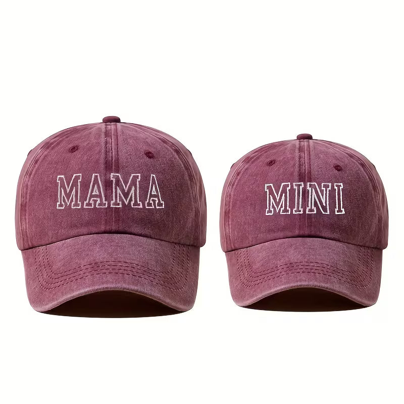 Mama Sun Hat Faded Red