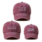 Mama Sun Hat Faded Red