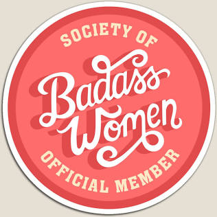 Society of Badass Women, Printed Patch