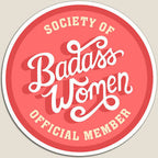 Society of Badass Women, Printed Patch