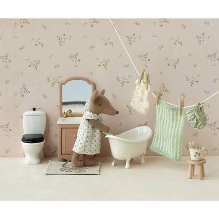 Maileg, Sink Dresser in Dark Powder