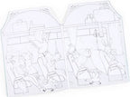 Moulin Roty 170 sticker colour book